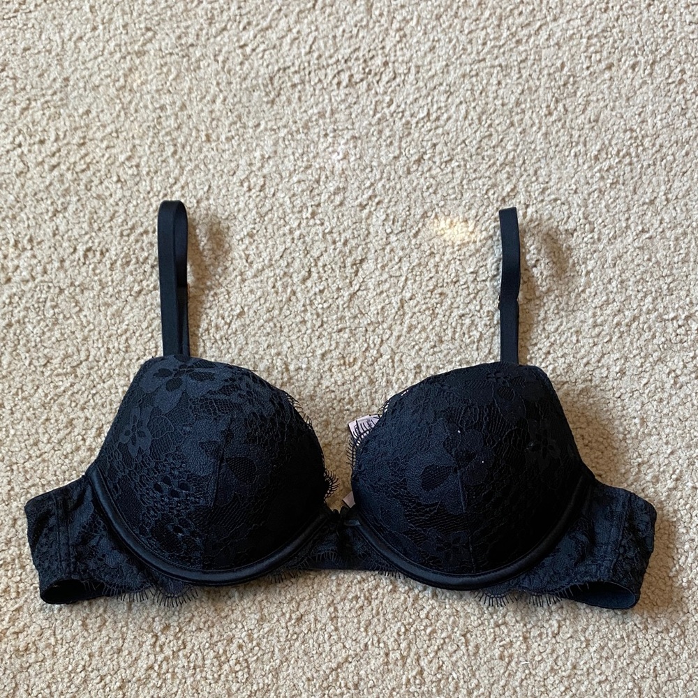 Victoria's Secret Black Lace Bra